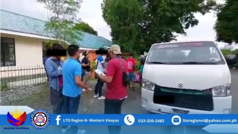 LTO Impounds Two Colorum Vans in Antique; 1 Driver Arrested, 1 Escapes ...