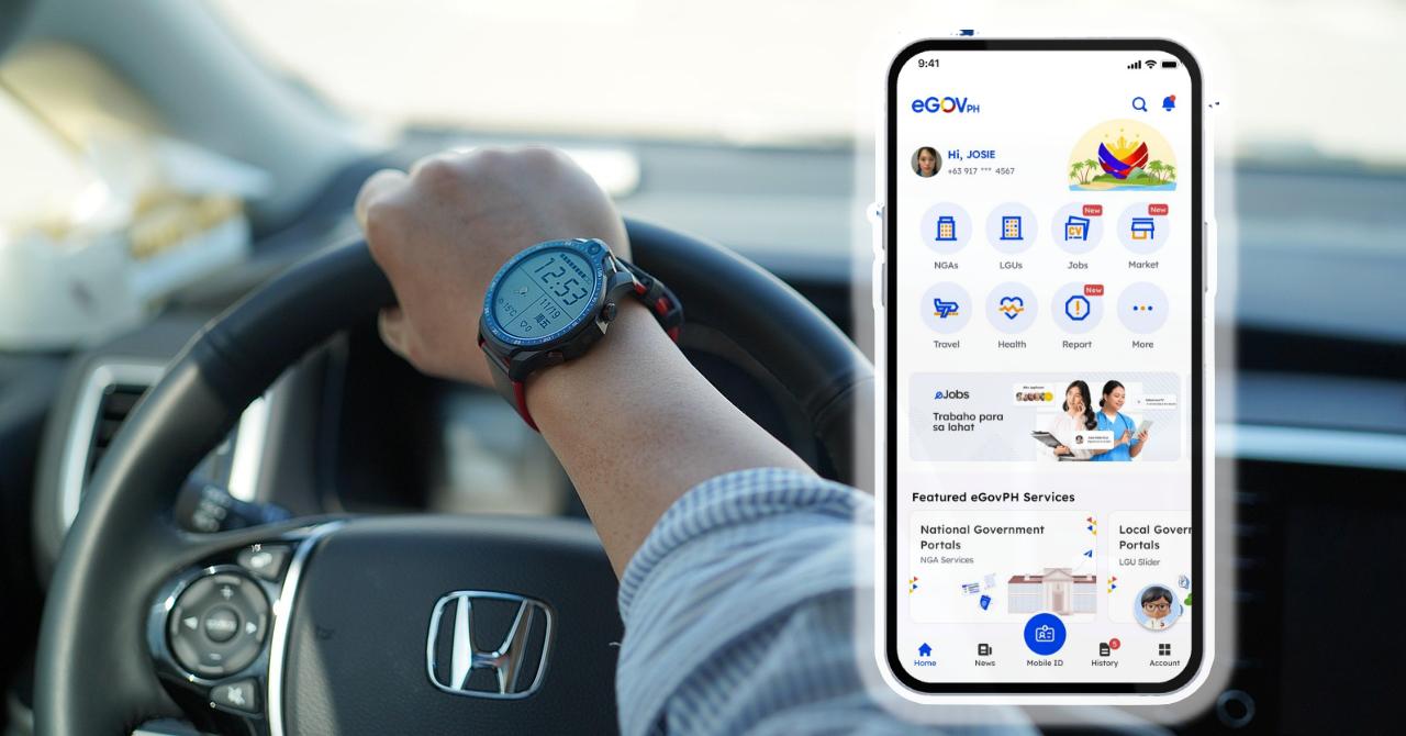 Renew Drivers License Online Using eGovPH App